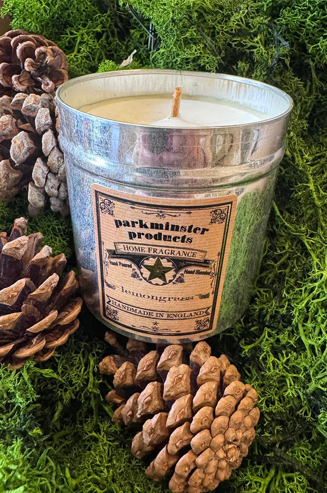 Parkminster Lemongrass Tin Candle - The Mercantile London