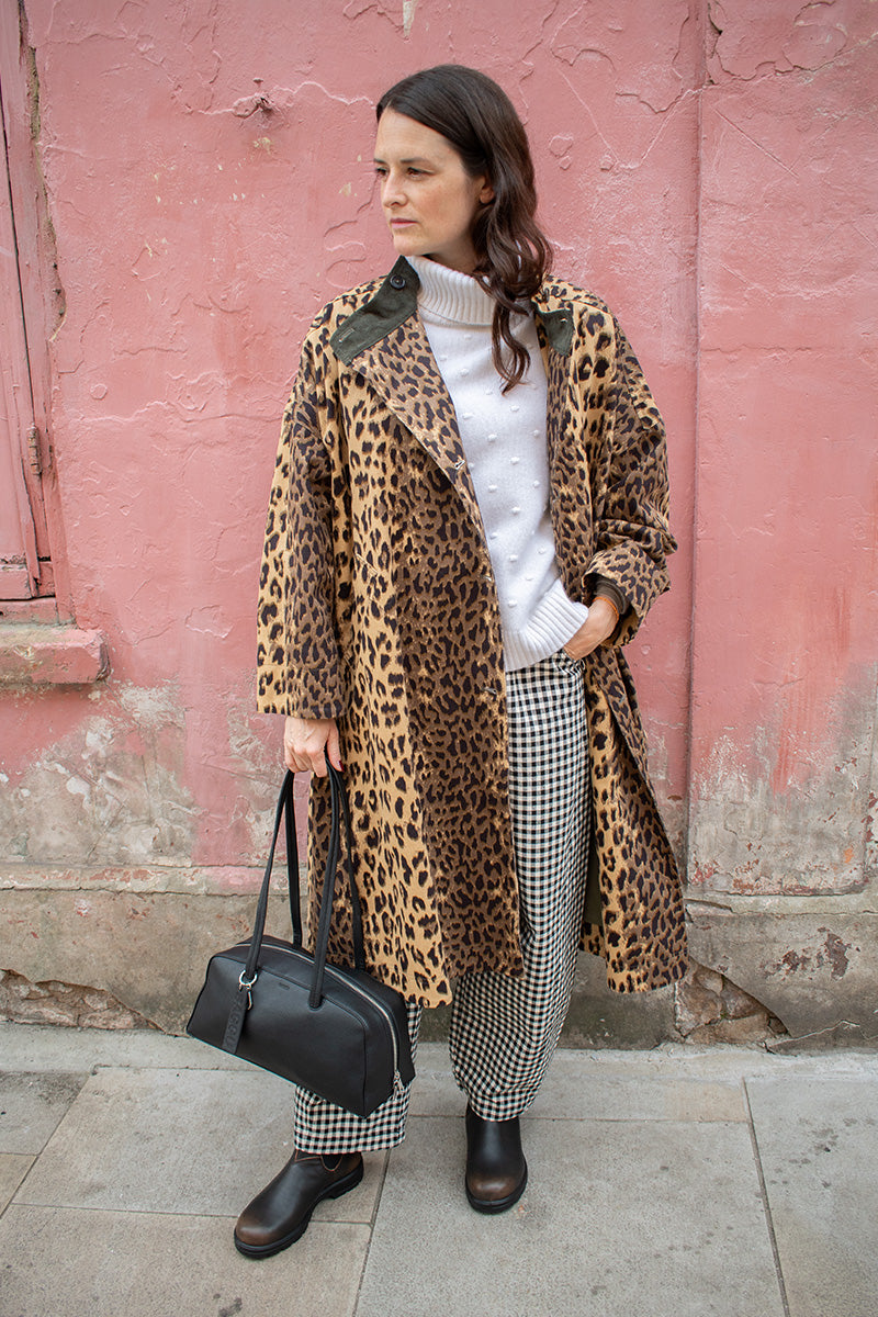 Bellerose Juttac Combo D Leopard Trench Coat - The Mercantile London
