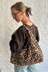 Baum Und Pferdgarten Kleova Camel Leopard Shoulder Bag - The Mercantile London