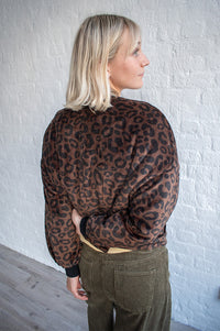 Des Petits Hauts Hilda Leopard Jacket - The Mercantile London
