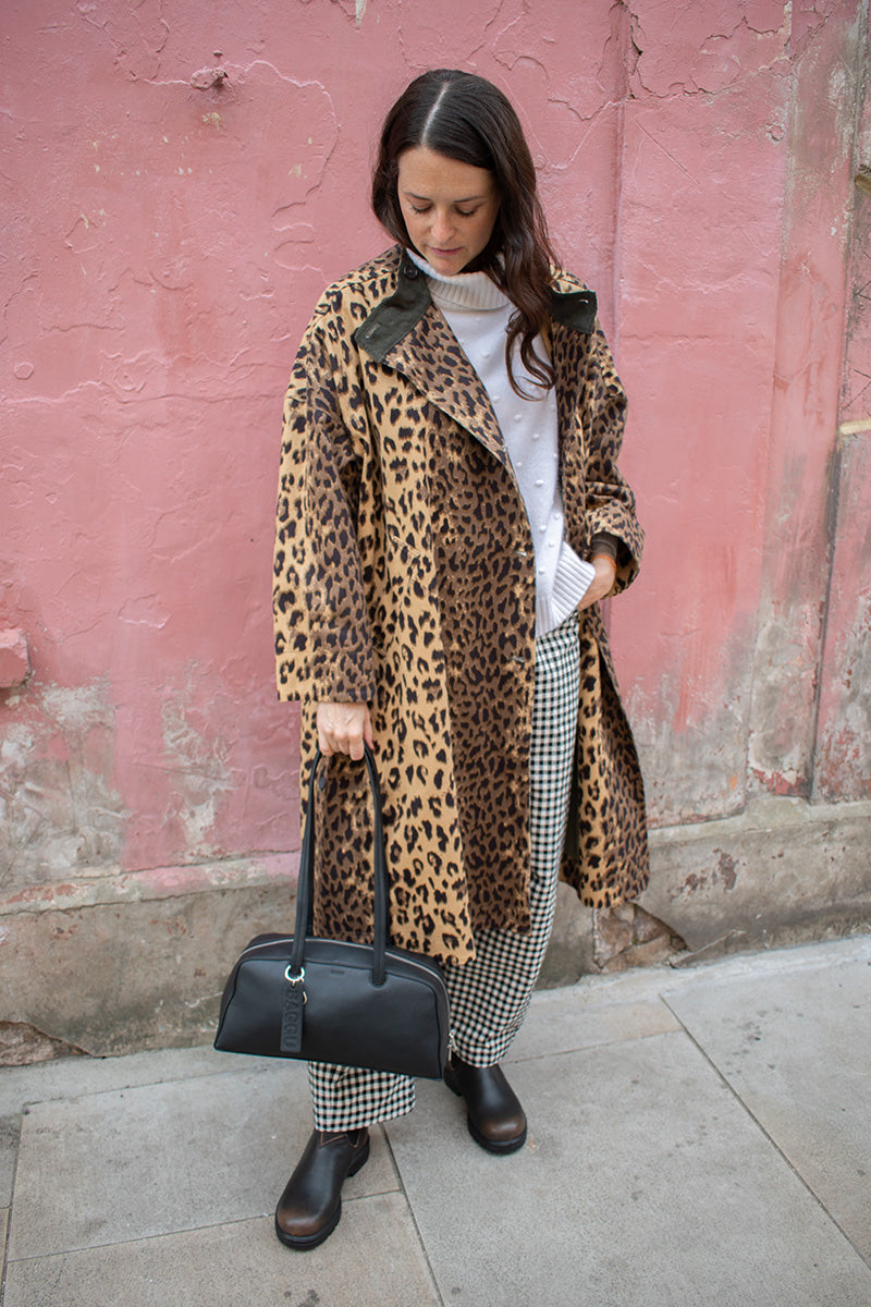 Bellerose Juttac Combo D Leopard Trench Coat - The Mercantile London