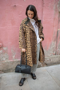 Bellerose Juttac Combo D Leopard Trench Coat - The Mercantile London