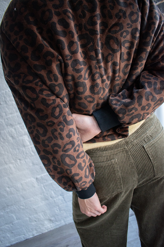 Des Petits Hauts Hilda Leopard Jacket - The Mercantile London