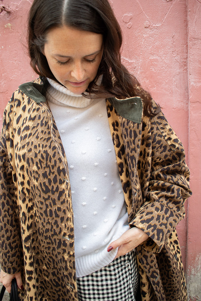 Bellerose Juttac Combo D Leopard Trench Coat - The Mercantile London