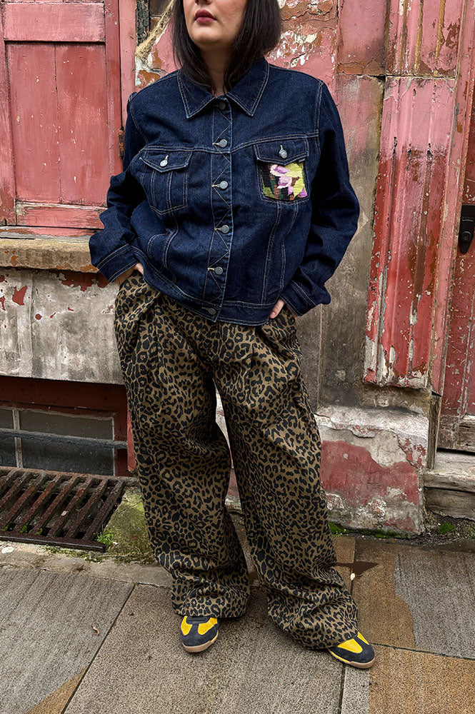 Lolly's Laundry Zola Leopard Print Trousers