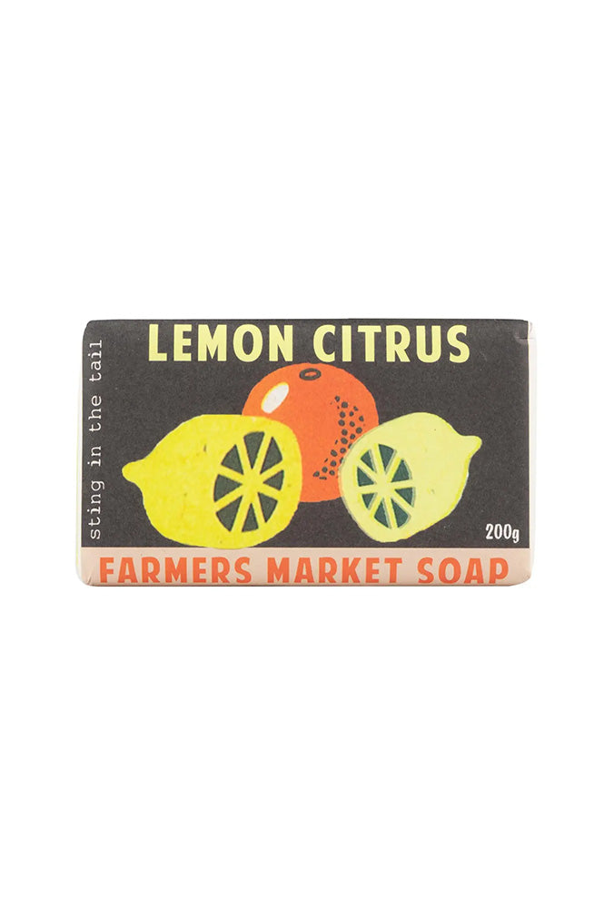 Farmers Market Lemon Citrus Soap