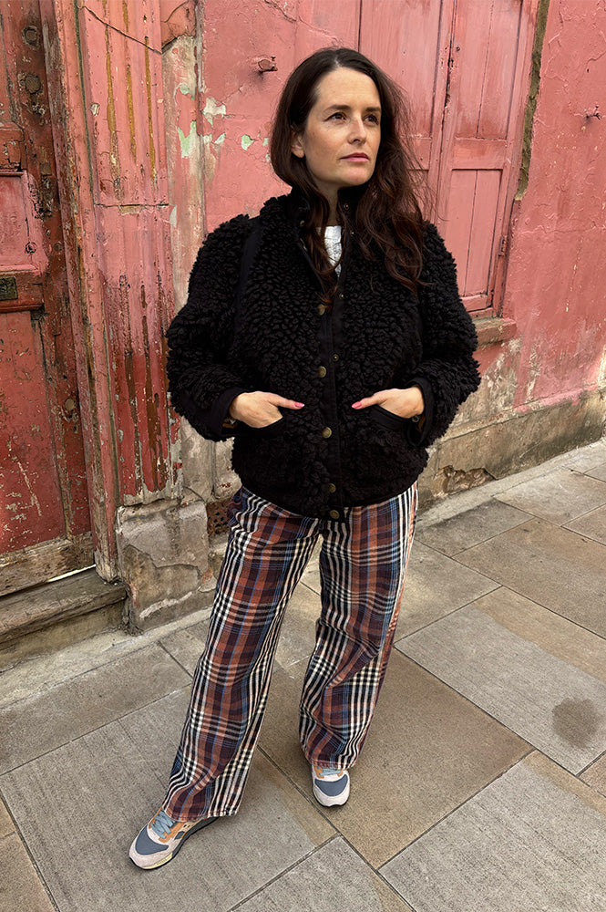 Leon & Harper Vyvian Black Coat - The Mercantile London