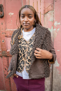 Leon & Harper Visnu Brown Jacket - The Mercantile London