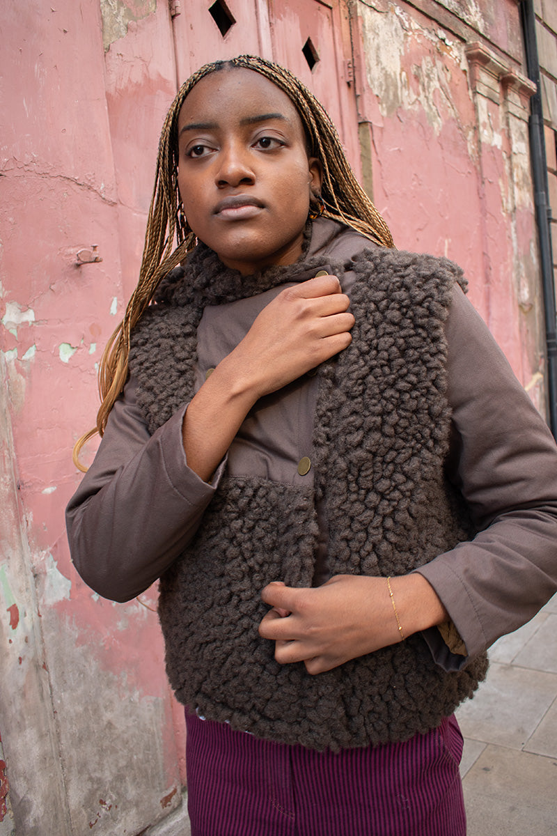 Leon & Harper Visnu Brown Jacket - The Mercantile London