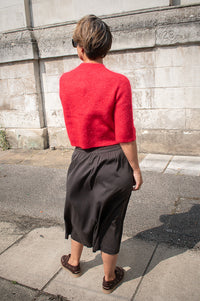 Leon & Harper Jury Mocha Cord Skirt - The Mercantile London