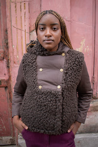 Leon & Harper Visnu Brown Jacket - The Mercantile London