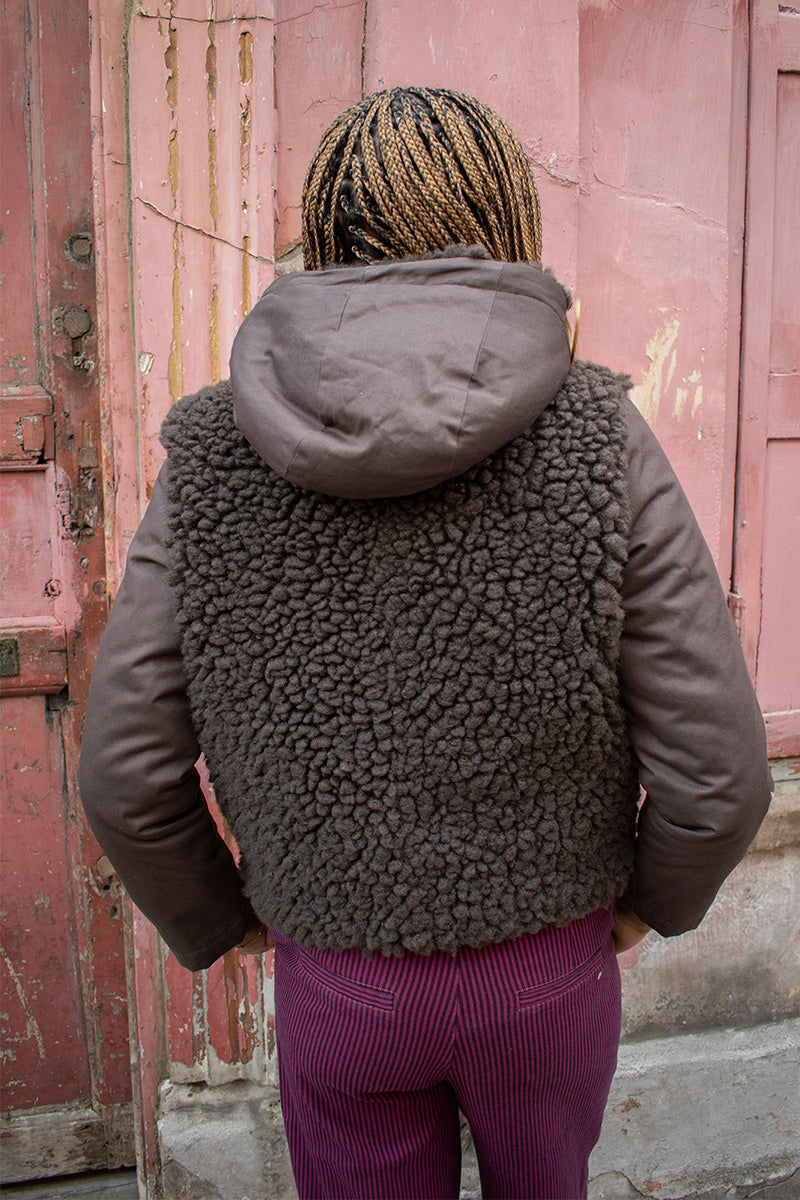 Leon & Harper Visnu Brown Jacket - The Mercantile London