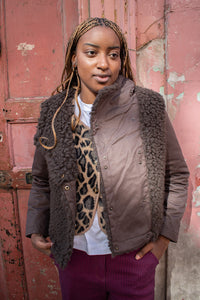 Leon & Harper Visnu Brown Jacket - The Mercantile London