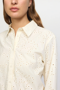 Esmé Studios Leo Buttercream Shirt - The Mercantile London