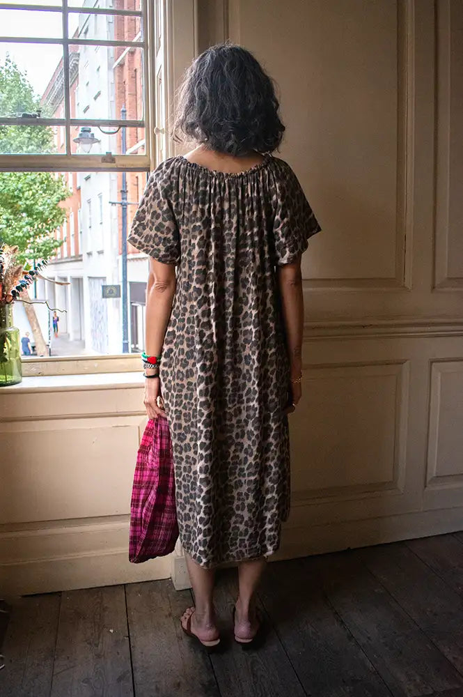 Marta Sarai Camello Leo Dress