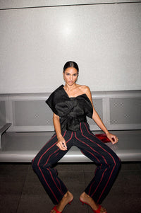 By-Bar Lew Rocky Stripe Trousers - The Mercantile London