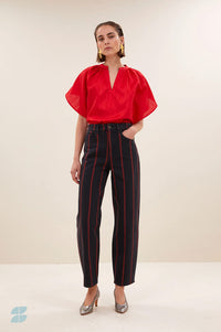 By-Bar Lew Rocky Stripe Trousers - The Mercantile London