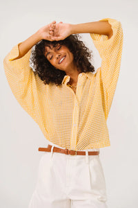 Sacrecoeur Laelia Giallo Shirt Jaune - The Mercantile London