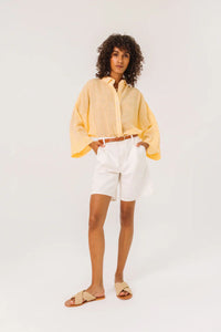 Sacrecoeur Laelia Giallo Shirt Jaune - The Mercantile London
