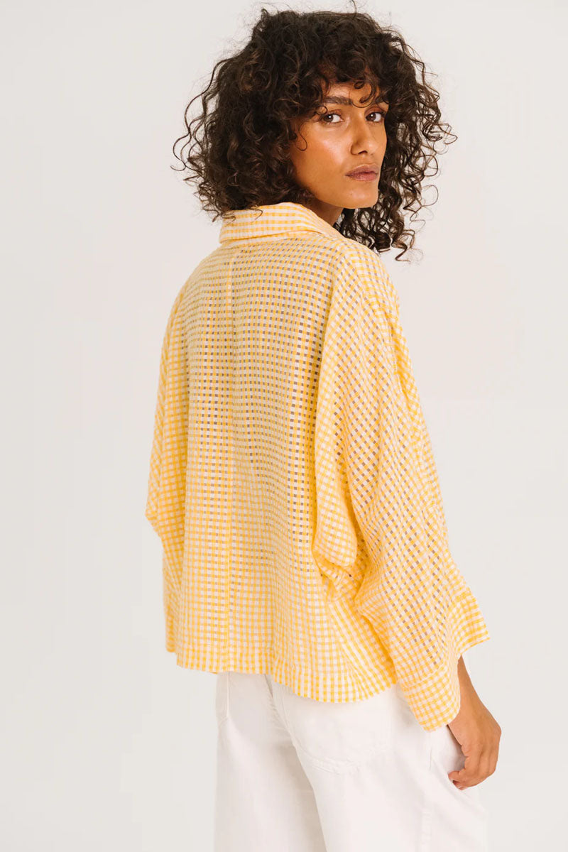 Sacrecoeur Laelia Giallo Shirt Jaune - The Mercantile London