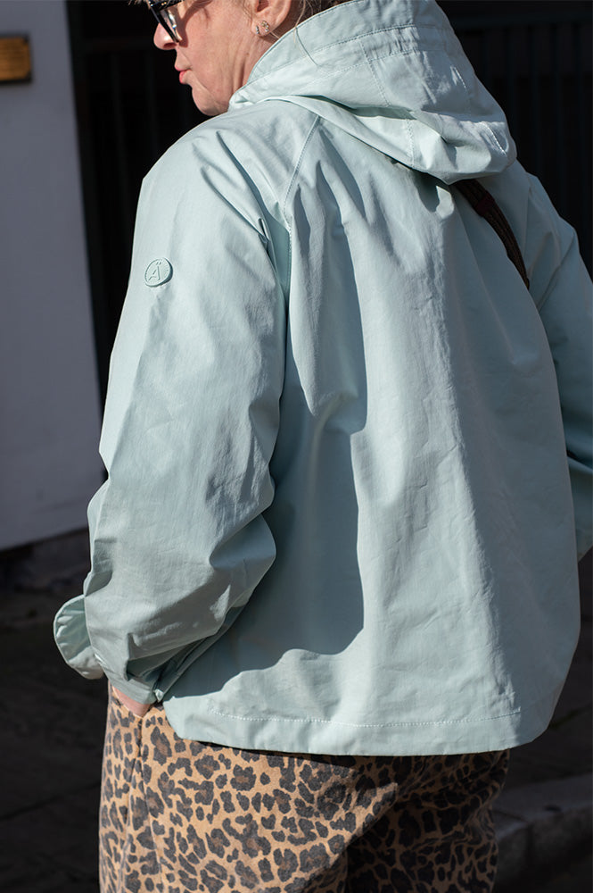 Tantä Dhuda Blue Haze Raincoat - The Mercantile London