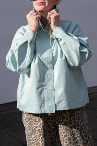 Tantä Dhuda Blue Haze Raincoat - The Mercantile London
