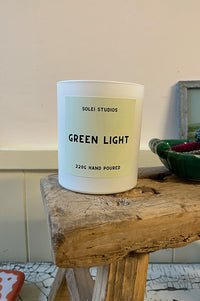 Solei Studios Green Light Candle - The Mercantile London