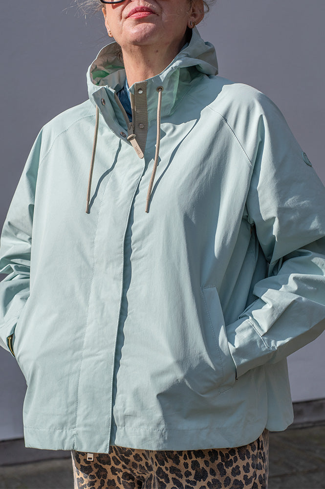 Tantä Dhuda Blue Haze Raincoat - The Mercantile London