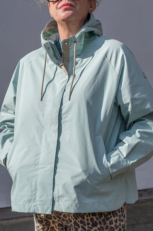 Tantä Dhuda Blue Haze Raincoat - The Mercantile London