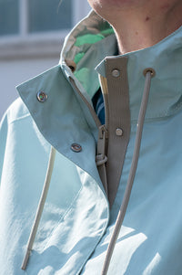 Tantä Dhuda Blue Haze Raincoat - The Mercantile London