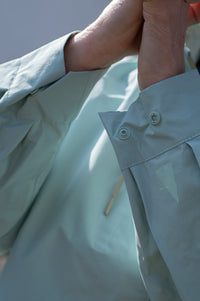 Tantä Dhuda Blue Haze Raincoat - The Mercantile London