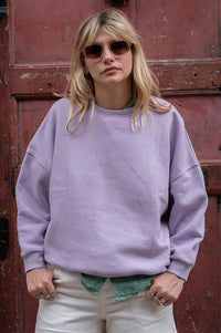 Sessùn Chebbi Wild Lila Sweatshirt - The Mercantile London