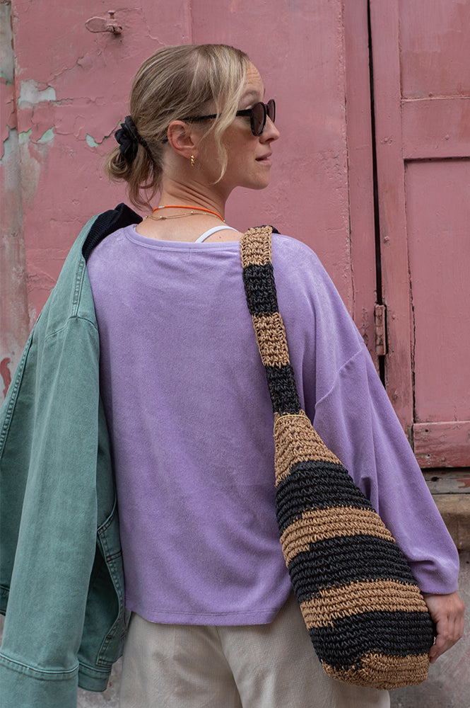 FRNCH Pasqualine Lilac Sweatshirt - The Mercantile London