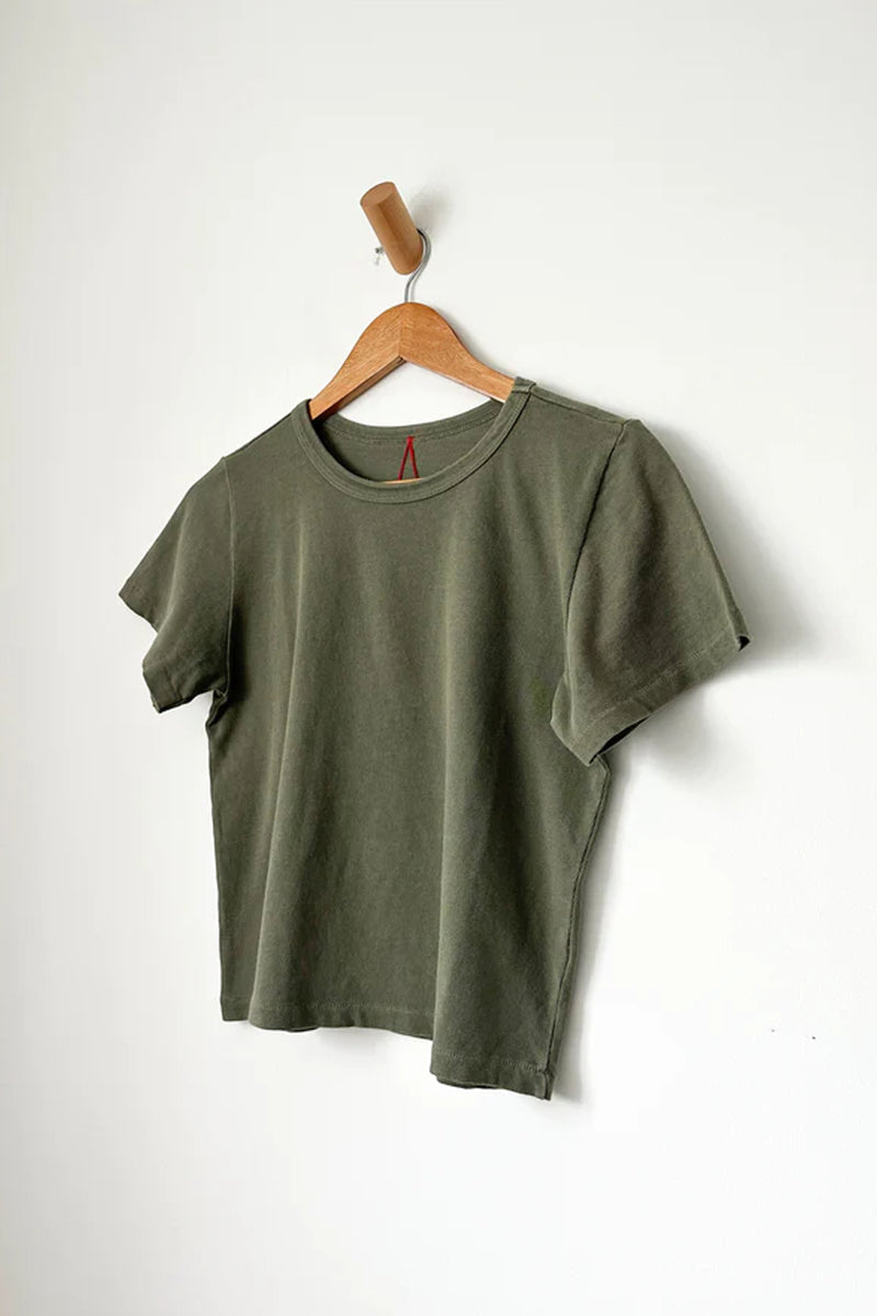 Le Bon Shoppe The Little Boy Army Green T-Shirt - The Mercantile London
