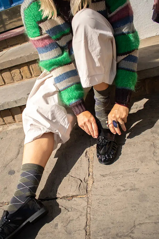 Pavement Paelmira Black Tassel Loafers
