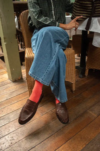 Pavement Elmira Brown Leather Loafers