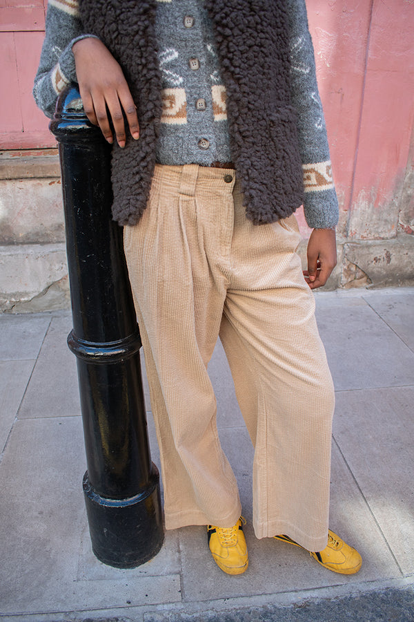 Komodo Lola Croissant Corduroy Trousers - The Mercantile London