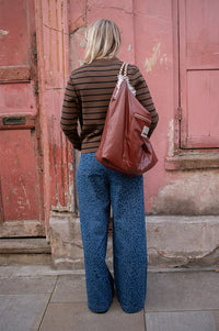 FRNCH Azure Leopard Jeans