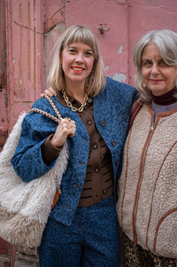 FRNCH Brunelle Leopard Jacket