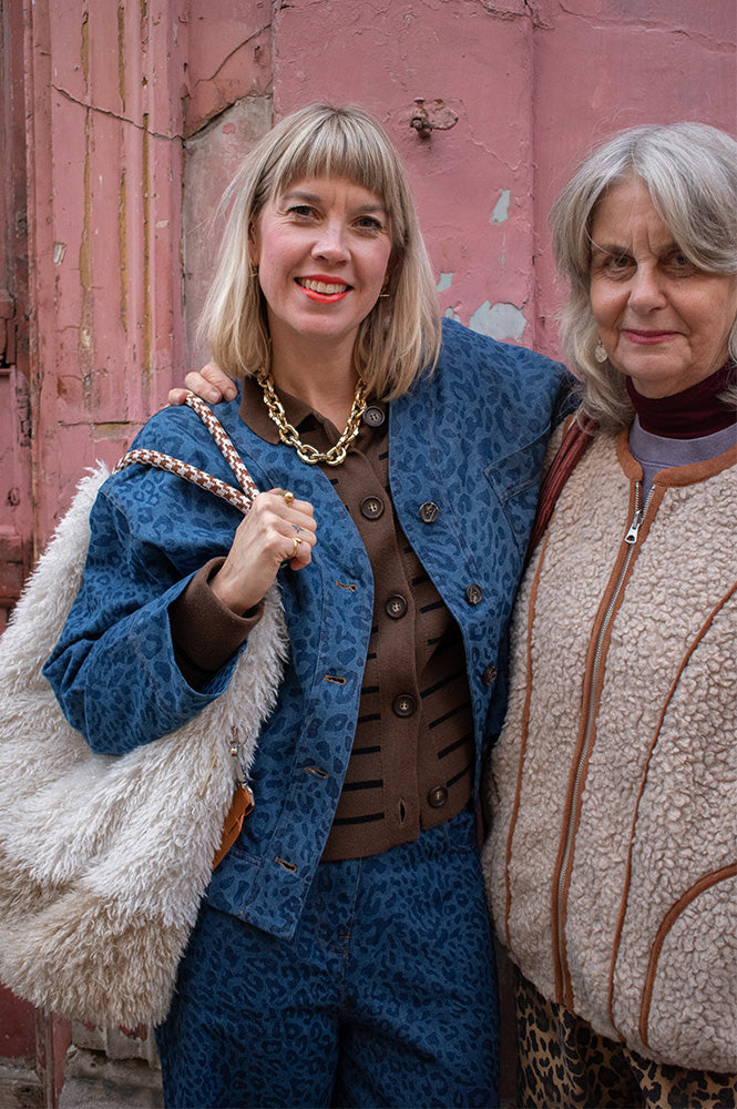 FRNCH Brunelle Leopard Jacket