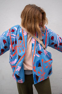 Lolly's Laundry Rumi Blue Bohemian Jacket
