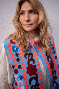 Lolly's Laundry Bini Bohemian Embroidered Vest