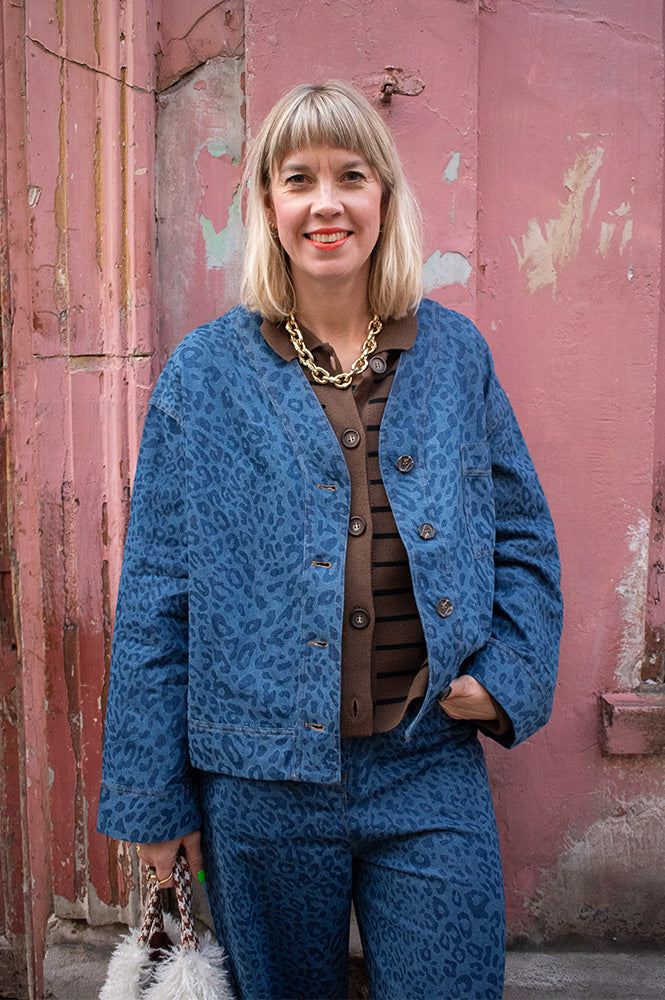 FRNCH Brunelle Leopard Jacket - The Mercantile London