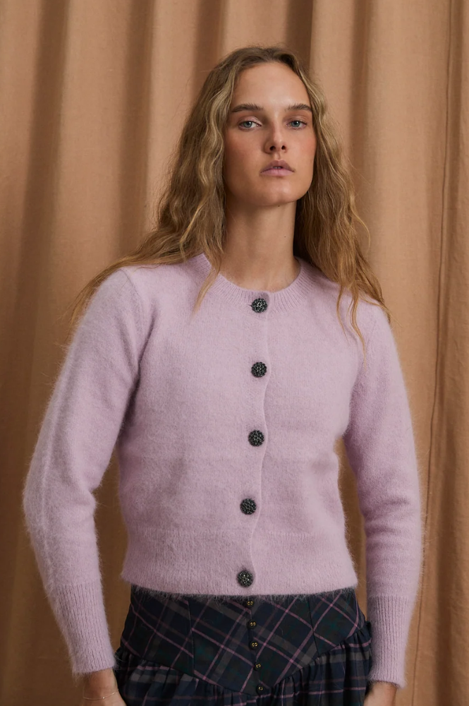 Sophie + Lucie Luisa Punto Malva Cardigan