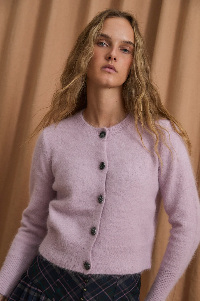 Sophie + Lucie Luisa Punto Malva Cardigan