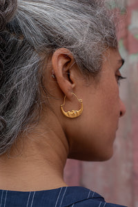 Amano La Luna Earrings - The Mercantile London