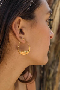 Amano La Lune Earrings - The Mercantile London