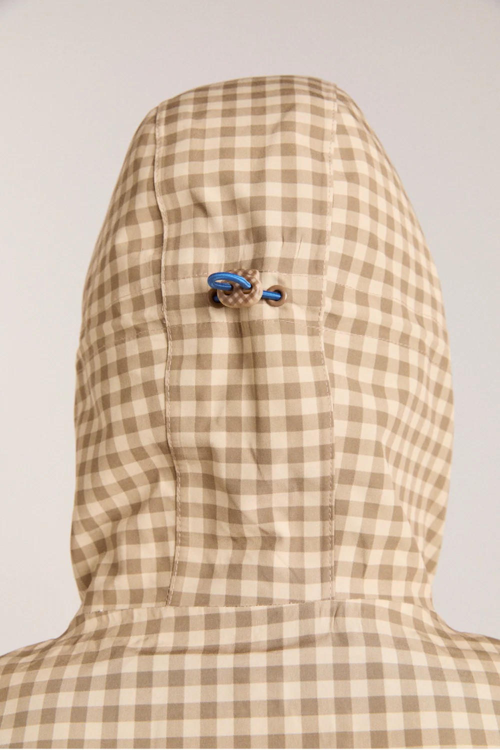 Damson Madder Matilda Brown Gingham Raincoat