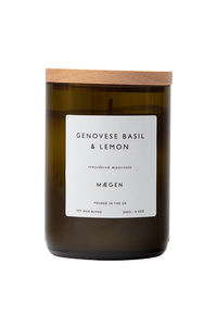 MÆGEN Genovese Basil & Lemon Orchard Candle - The Mercantile London