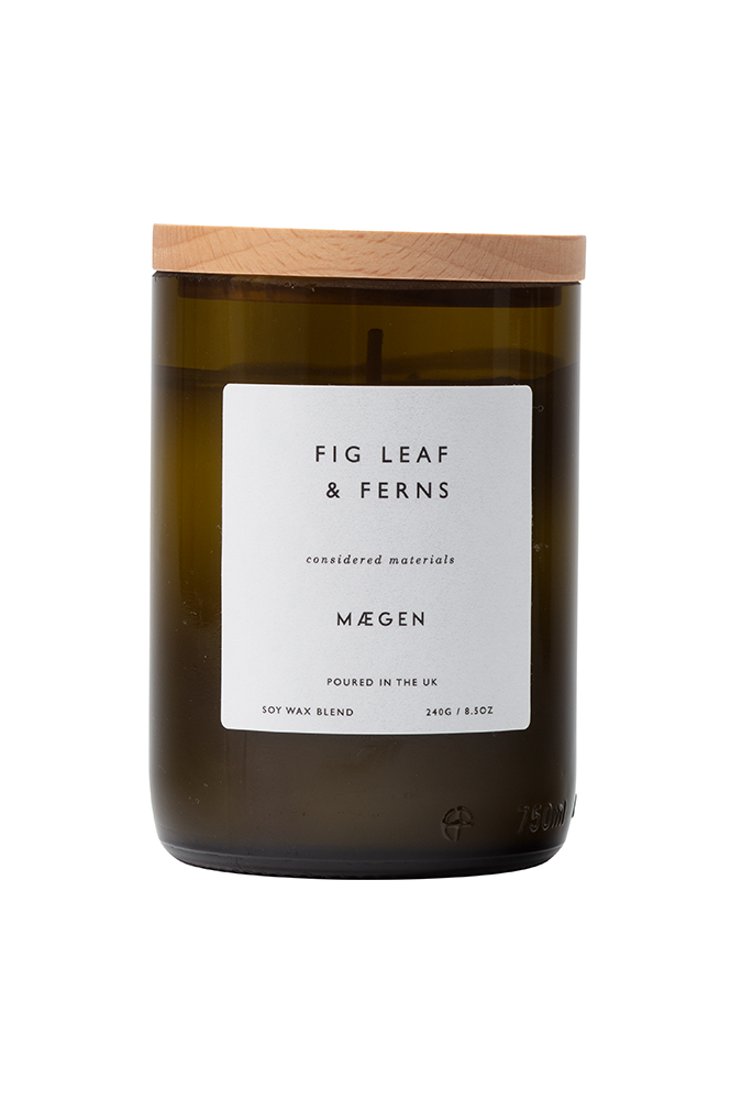 MÆGEN Fig Leaf & Fern Orchard Candle - The Mercantile London